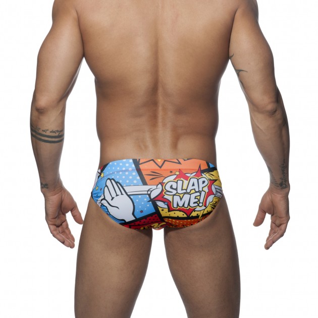 ADS155 Slap Me Mini Brief - ORANGE