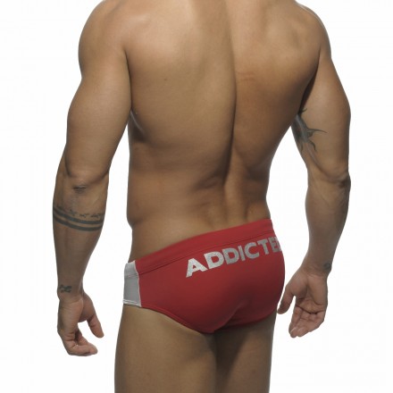 ADS043 Silver Logo With Matching Contrast - RED