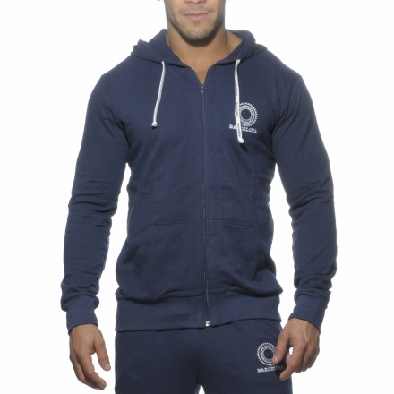 AD258 French Terry Addicted Hoody - NAVY