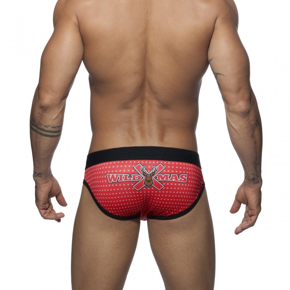 AD621 XMAS Brief - Red