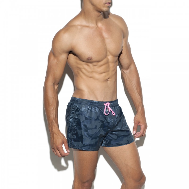 1833 Ellliot Camo Short - NAVY