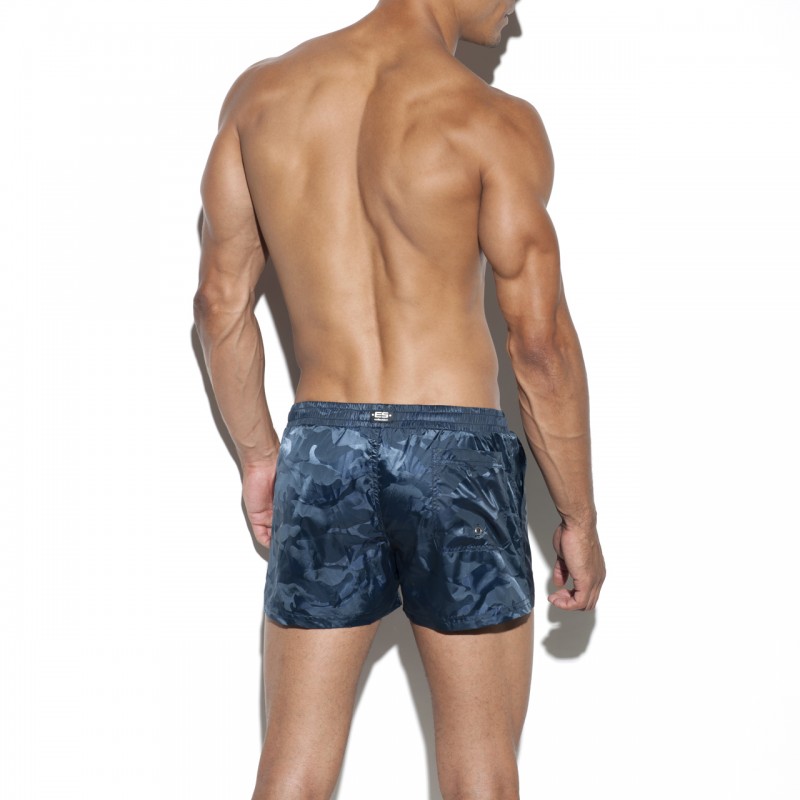 1833 Ellliot Camo Short - NAVY