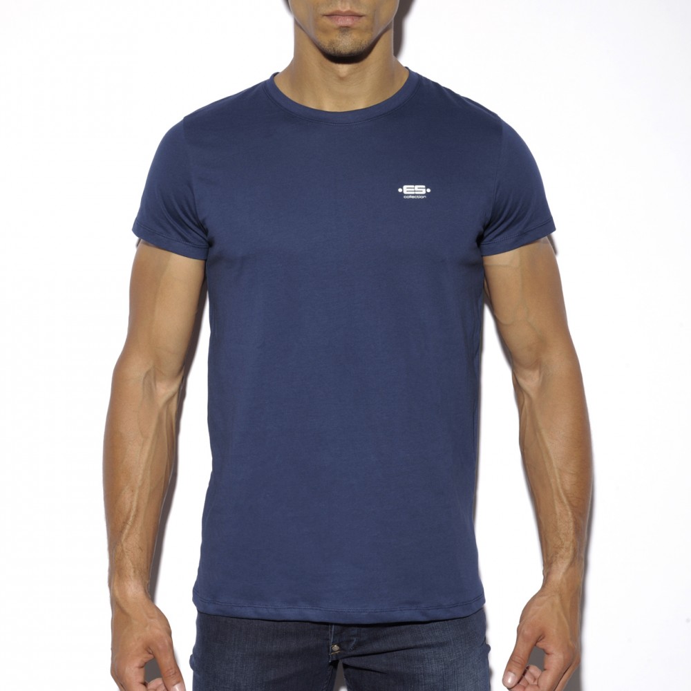 TS182 Basic Cotton T-Shirt - NAVY
